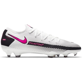 Calzado de fútbol Nike Phantom Gt Pro Fg CK8451 160 blanco gris