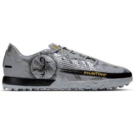 Zapatillas de fútbol Nike Phantom Gt Scorpion Academy Dynamic Fit Tf DA2263 001 gris negro