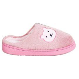 Bona Pantuflas calientes rosado