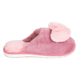 Bona Zapatillas con un corazón rosa