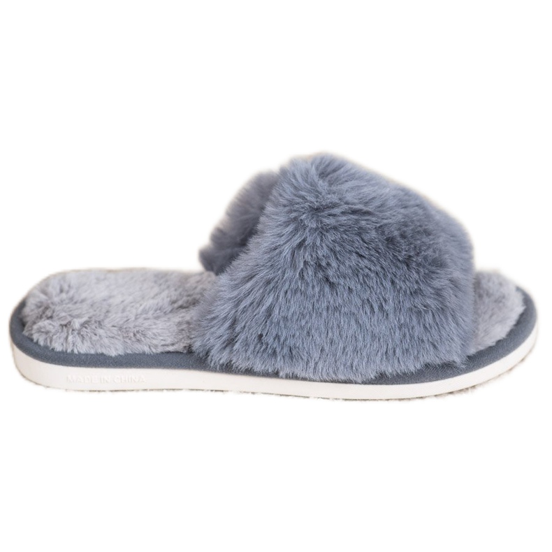 Bona Zapatillas con piel gris