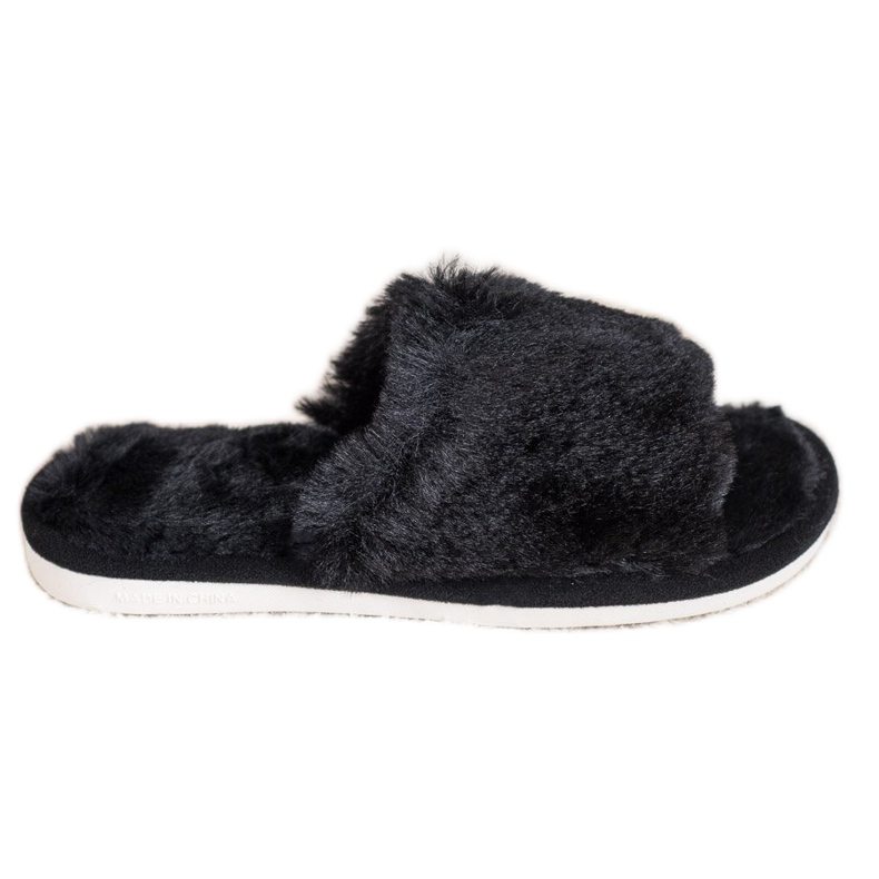 Bona Zapatillas con piel negro