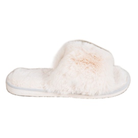 Bona Zapatillas con piel beige
