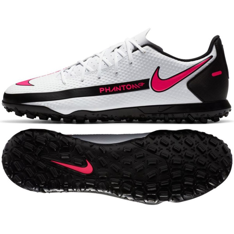 Zapatillas de fútbol Nike Phantom Gt Club Tf M CK8469 160 multicolor blanco