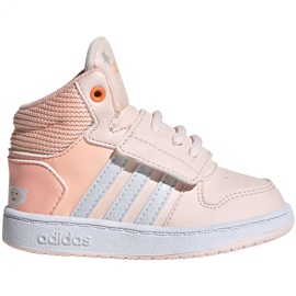 Zapatillas Adidas Hoops Mid Jr FW4924 rosado