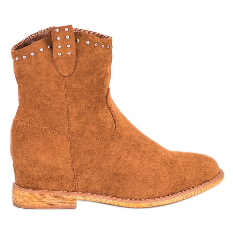 Super Mode Calientes vaqueras marrón amarillo Super Mode Calientes vaqueras marrón amarillo