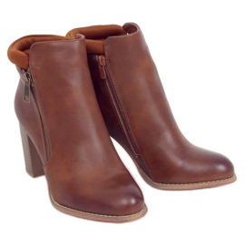Camel 4599 Tacones camel marrón