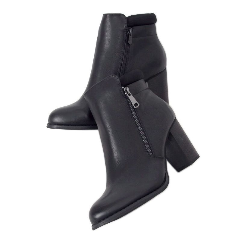 Negro 4599 Tacones negros