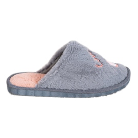 Bona Zapatillas Warm Love naranja gris