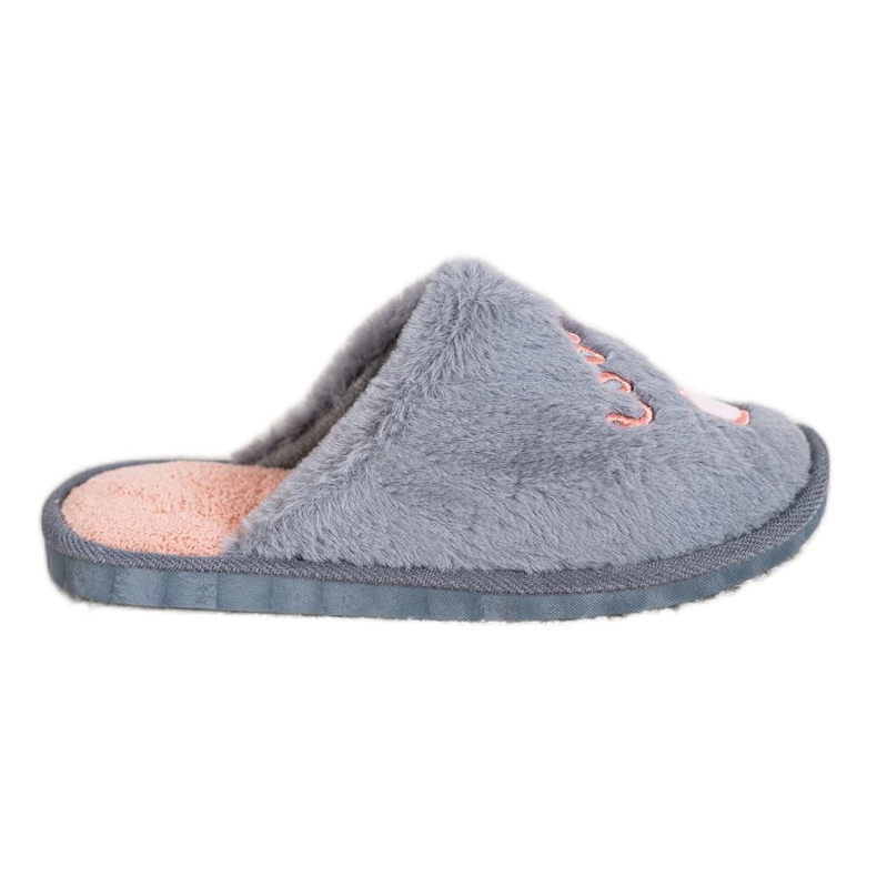 Bona Zapatillas Warm Love naranja gris