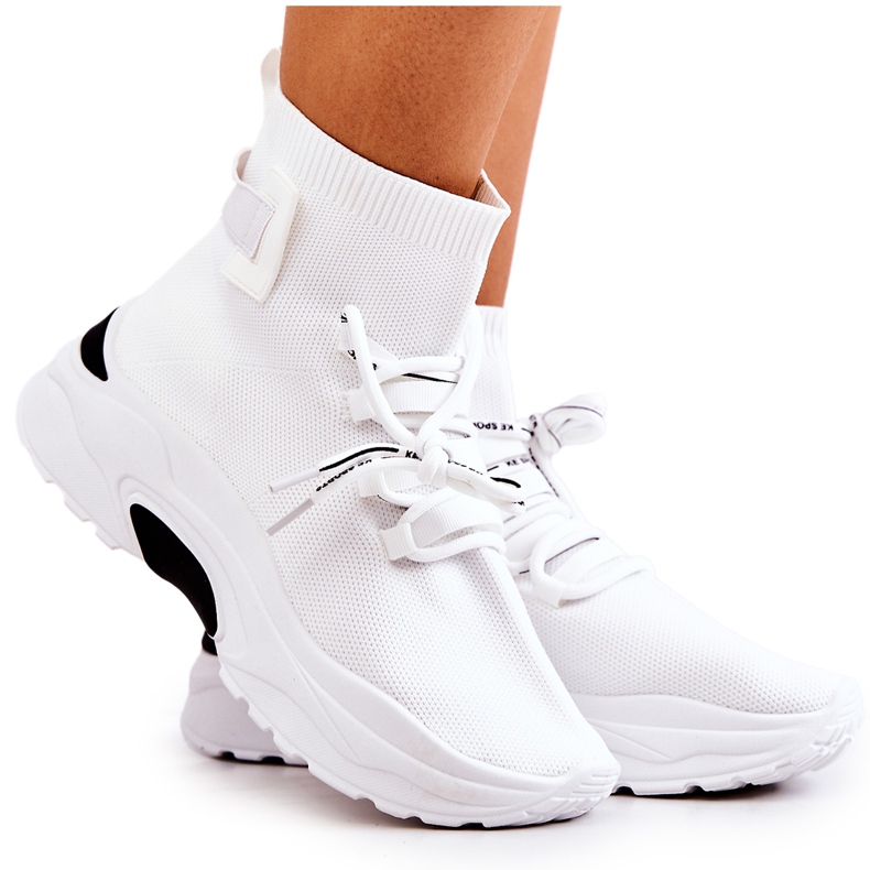 Calcetines Deportivos Mujer Blanco KeSports Calcetines Deportivos Mujer Blanco KeSports