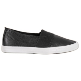 Bona Zapatillas sin cordones negro