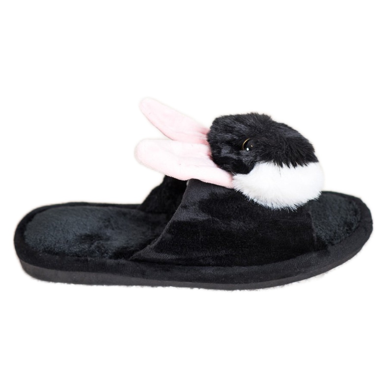 Bona Zapatillas de conejito negro