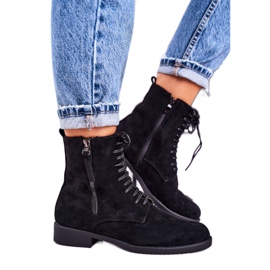 PJ1 Botas clásicas de gamuza cálida para mujer Black Simplicity negro PJ1 Botas clásicas de gamuza cálida para mujer Black Simplicity negro