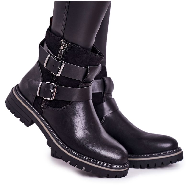 PJ1 Botas cálidas para mujer Workers Black Intensity negro PJ1 Botas cálidas para mujer Workers Black Intensity negro