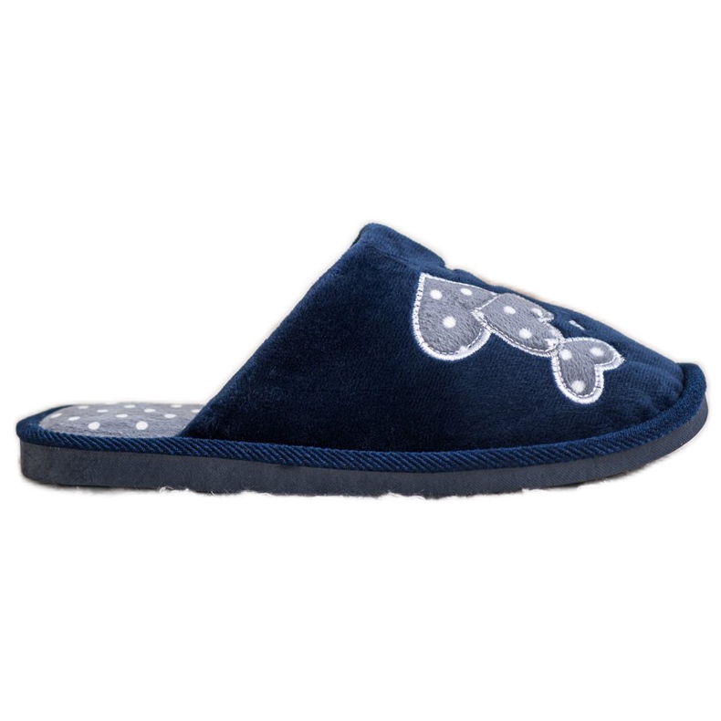 Bona Pantuflas Warm Happy Comfort azul marino