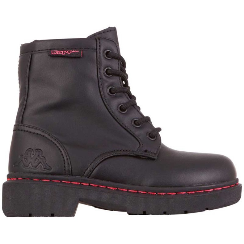 Zapatos Kappa Deenish Jr.260840K 1122 blanco negro rosado