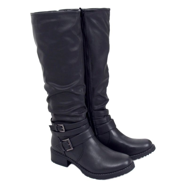 Botas de montar mujer negras 7501 Black negro Botas de montar mujer negras 7501 Black negro