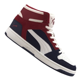 Puma Rebound LayUp Sd M 370219-04 blanco negro rojo multicolor