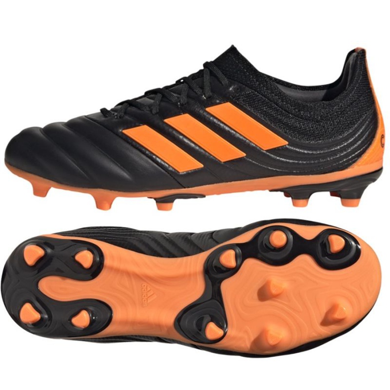 Botas de fútbol adidas Copa 20.1 Fg Jr EH0887 naranja, negro, naranja negro