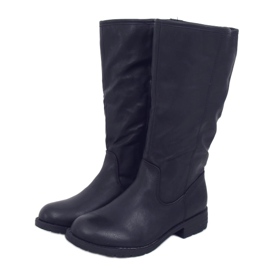 Botas negras, negro, 1090-PG Black
