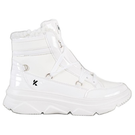 Kylie Tramperos de moda blanco