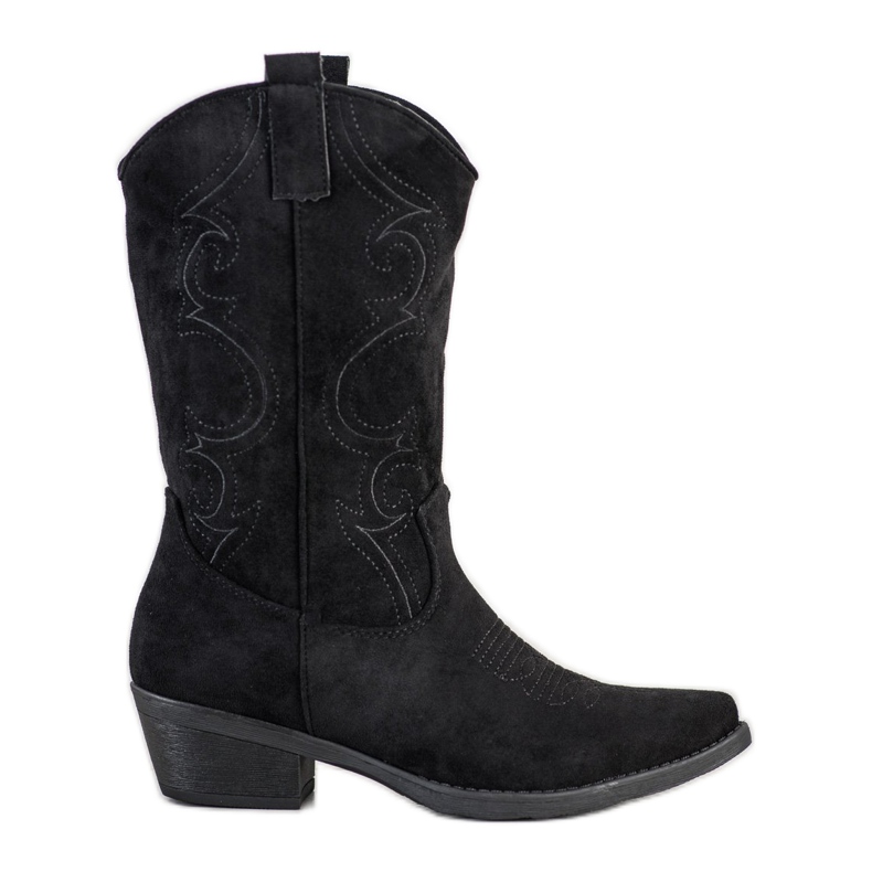 Marquiz Botas vaqueras con estampado negro Marquiz Botas vaqueras con estampado negro