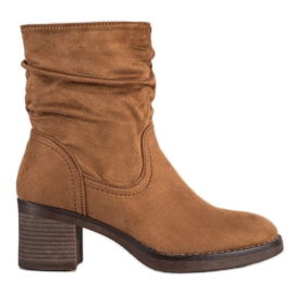Super Mode Botas casuales cómodas marrón