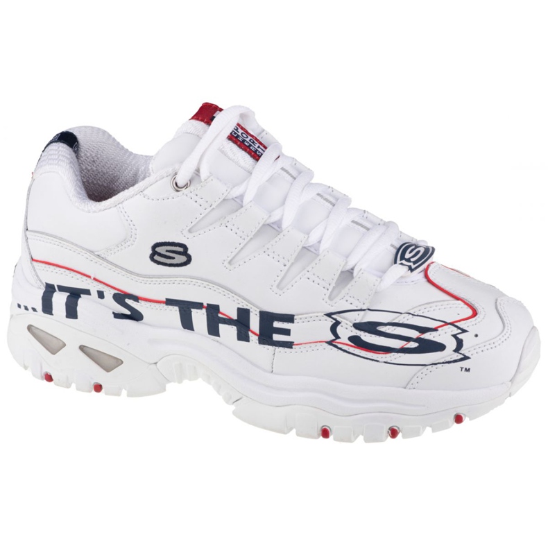Zapatos Skechers Energy-Genuine Look W 13407-WNVR blanco negro