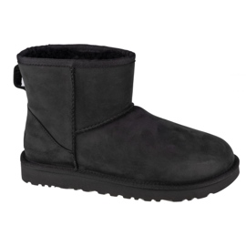 Botas Ugg W Classic Mini Leather W 1016558-BLK negro Botas Ugg W Classic Mini Leather W 1016558-BLK negro