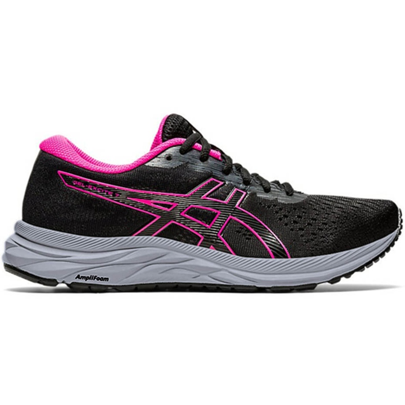 Zapatillas de mujer Asics Gel Excite 7 negro-rosa 1012A562 005 rosado