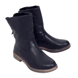 Botas negras con aislamiento grueso Z141 Black negro