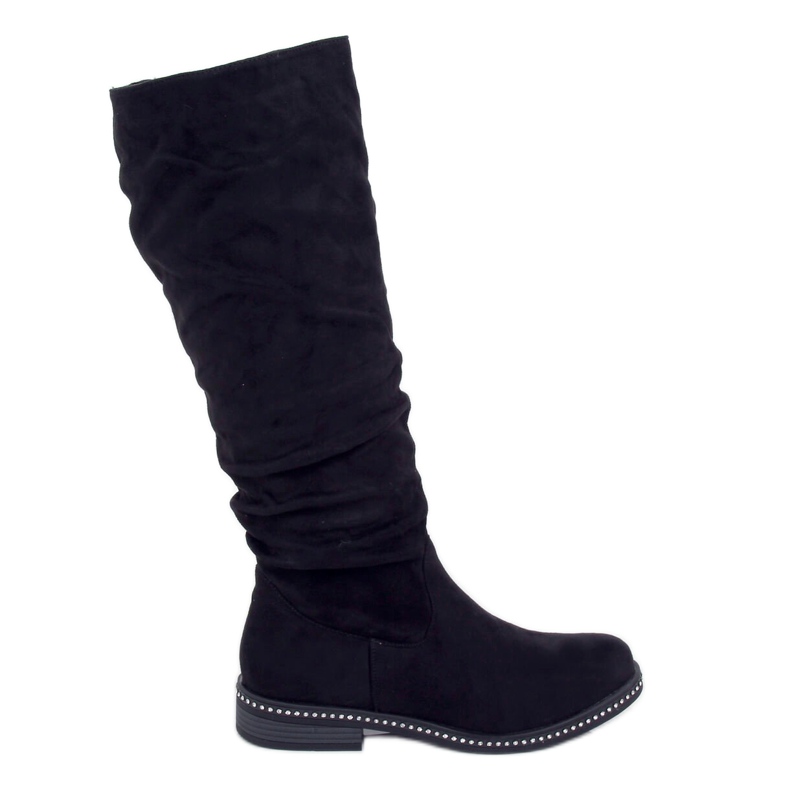 Botas de ante negro 1268J16 Black