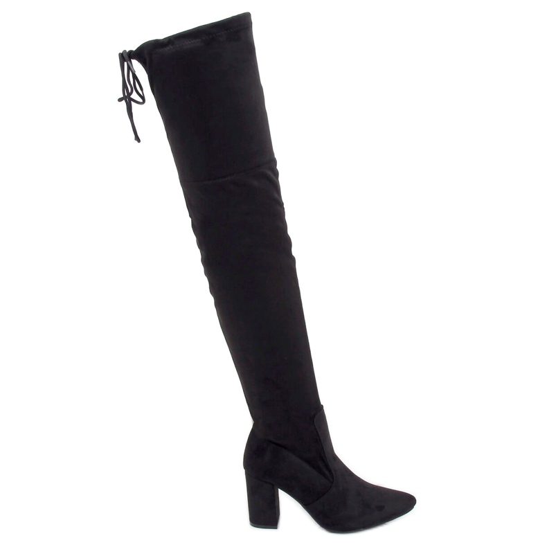 Botas negras de tacón LH57-1 Black negro Botas negras de tacón LH57-1 Black negro