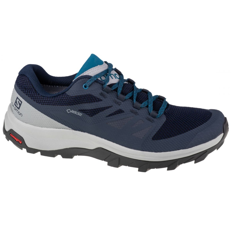 Zapatillas Salomon OUTline Gtx M 407970 azul marino