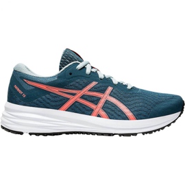 Zapatillas para correr Asics Patriot 12 Gs Jr 1014A139 400 marina Zapatillas para correr Asics Patriot 12 Gs Jr 1014A139 400 marina