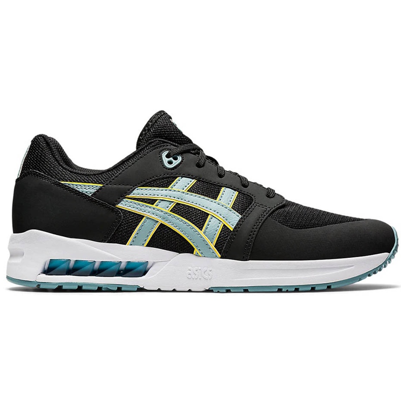 Zapatillas de hombre Asics Gelsaga Sou negras y azules 1191A242 003 negro