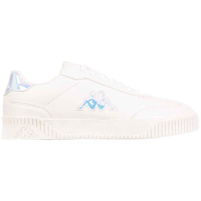 Zapatillas de mujer Kappa Dimmy blancas 242950 1017 blanco