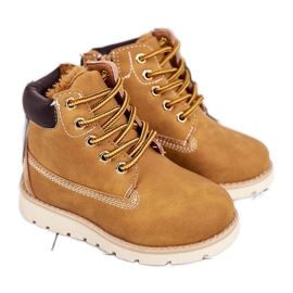 Botas cálidas para niños Trappers Caramel Woody multicolor amarillo