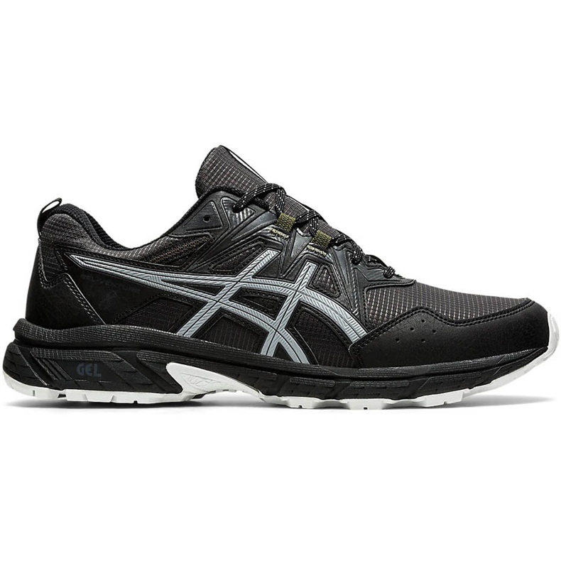 Zapatillas de hombre Asics Gel Venture 8 Awl graphite 1011A973 020 negro multicolor gris