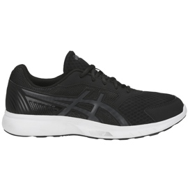 Zapatillas de running de hombre Asics Stormer 2 T843N 9097 negro