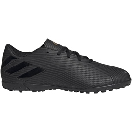 Botas de fútbol adidas Nemeziz 19.4 Tf negras F34525 negro negro