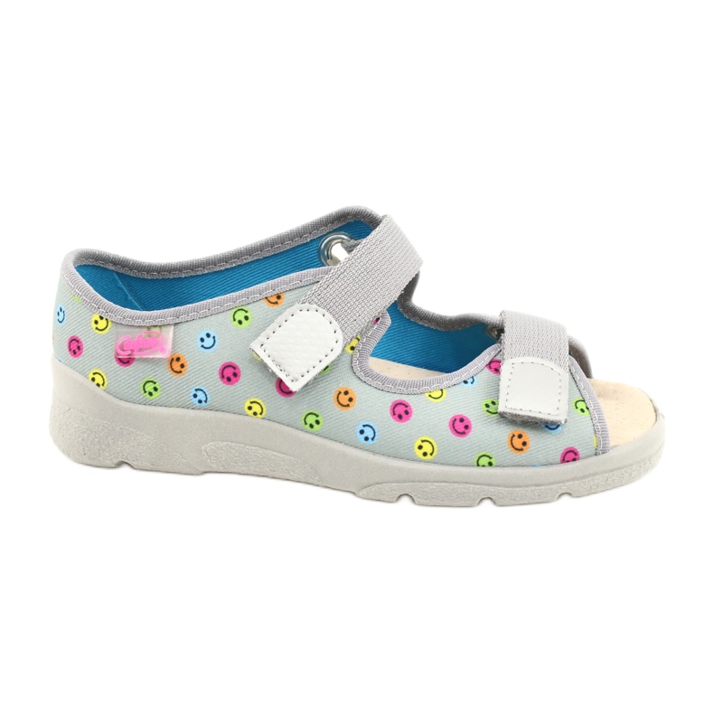 Calzado infantil befado 869Y153 rosado gris multicolor
