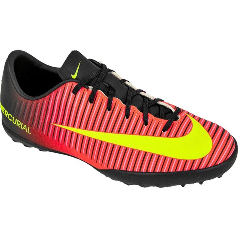 Calzado de fútbol Nike Mercurial Vapor Xi Tf Jr 831949-870 multicolor rojo