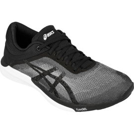 Zapatillas de running Asics fuzeX Rush W T768N-9690 negro