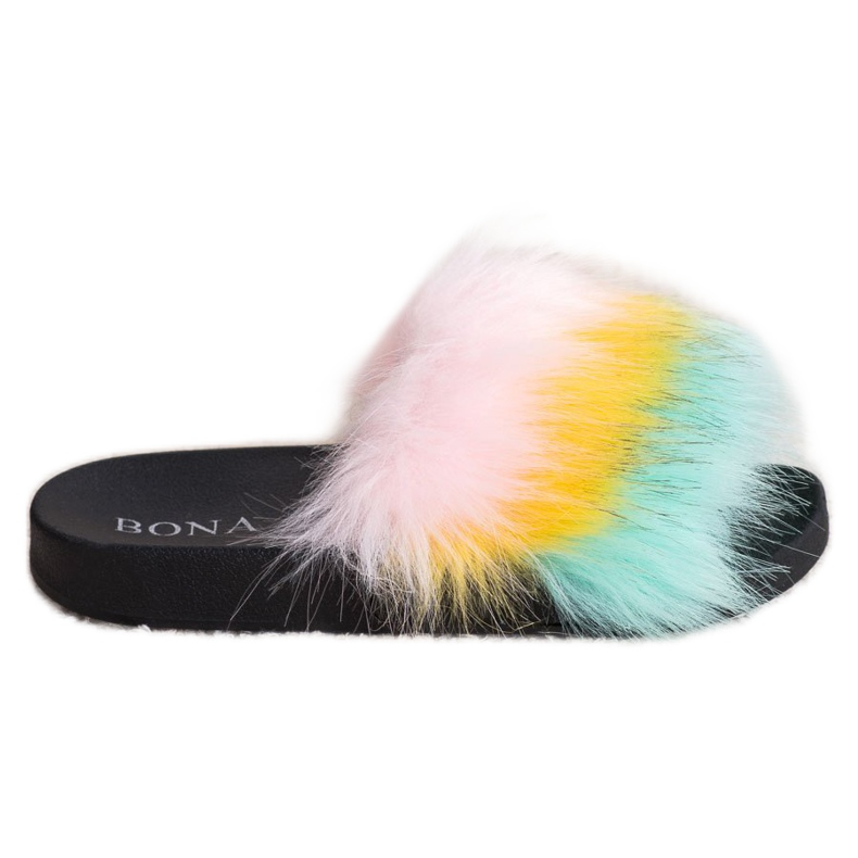 Bona Zapatillas de colores con piel multicolor