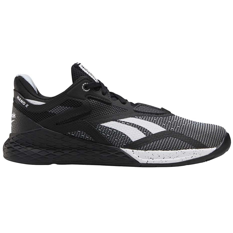 Zapatillas de mujeres Reebok Nano X negras EF7488 blanco negro