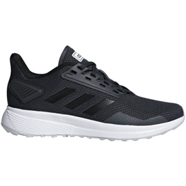 Zapatillas de mujer adidas Duramo 9 gris oscuro B75990 negro multicolor