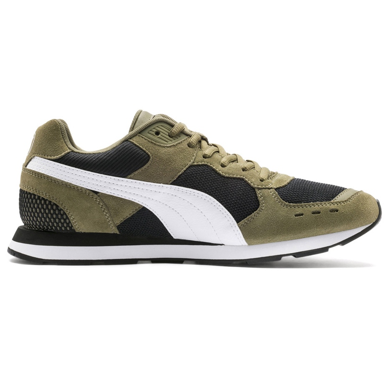 Zapatillas de hombres Puma Vista khaki negras 369365 08 negro caqui