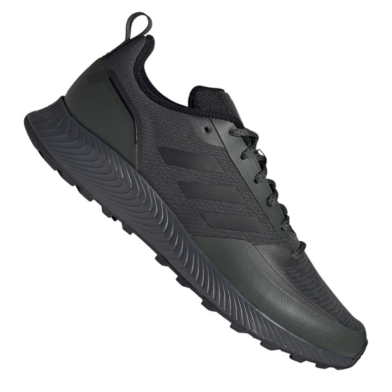 Zapatillas de running Adidas Runfalcon 2.0 Tr M FZ3579 negro multicolor